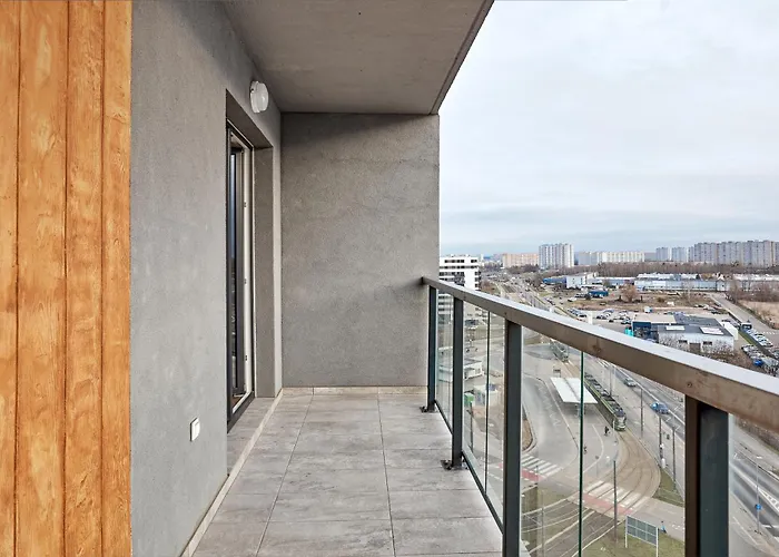 10Th Floor Unii Lubelskiej Apartment